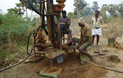 Slow Ring Borewell Cleaning