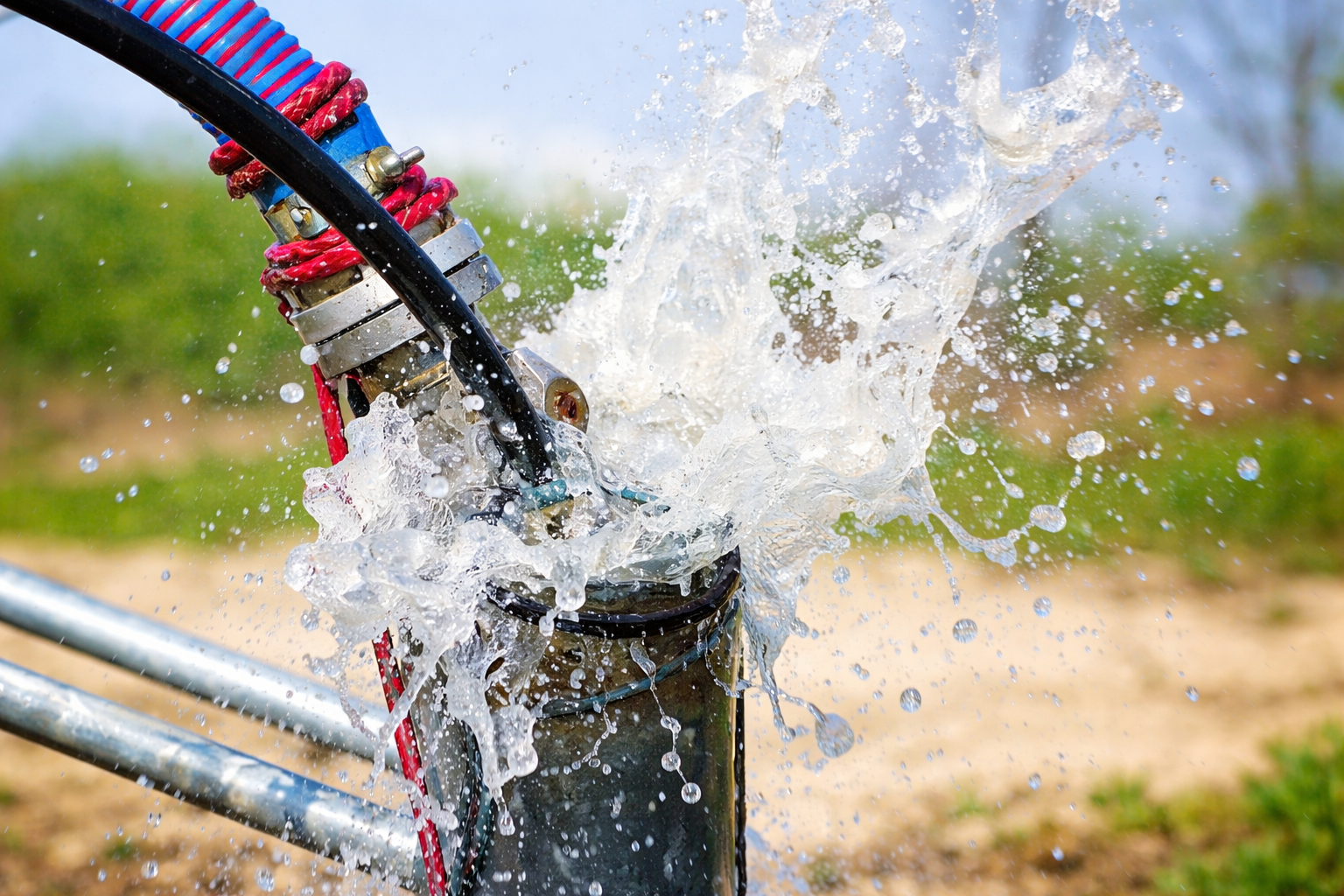 DTH ( POWER RIG ) METHOD CLEANING